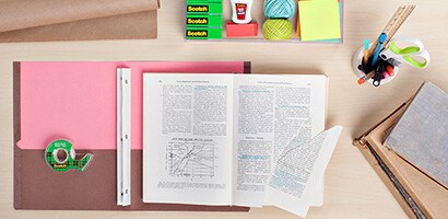 Mending Books and Folders
