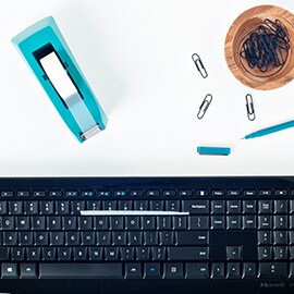 Clean your keyboard with Scotch® Magic™ Tape